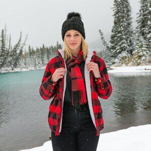Rocky Mountain Flannel Sherpa Coat